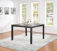 Elodie Counter Height Dining Table with Extension Leaf Grey and Black - Premium Counter Height Table from Coaster Z2 Standard - Just $574! Shop now at Furniture Wholesale Plus  We are the best furniture store in Nashville, Hendersonville, Goodlettsville, Madison, Antioch, Mount Juliet, Lebanon, Gallatin, Springfield, Murfreesboro, Franklin, Brentwood