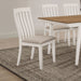 Anwar Vertical Slat Back Dining Side Chair Off White - Premium Dining Chair from Coaster Z2 Standard - Just $118! Shop now at Furniture Wholesale Plus  We are the best furniture store in Nashville, Hendersonville, Goodlettsville, Madison, Antioch, Mount Juliet, Lebanon, Gallatin, Springfield, Murfreesboro, Franklin, Brentwood