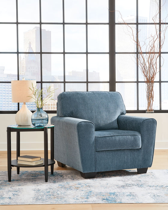 Cashton - Living Room Set – Stationary Chair & Ottoman by Signature Design by Ashley® at Furniture Wholesale Plus , Nashville furniture store