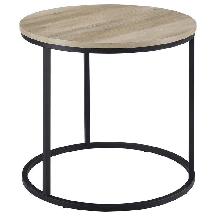 Lainey - Round Faux Marble Side End Table – End Tables by CoasterEveryday at Furniture Wholesale Plus , Nashville furniture store