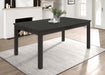 Marbrisa Rectangular Dining Table Matte Black - Premium Dining Table from Coaster Z2 Standard - Just $362! Shop now at Furniture Wholesale Plus  We are the best furniture store in Nashville, Hendersonville, Goodlettsville, Madison, Antioch, Mount Juliet, Lebanon, Gallatin, Springfield, Murfreesboro, Franklin, Brentwood