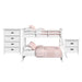 Hampton Kids - Bunk With Ladder Bedroom Set – 3 Piece Bedroom Sets by Elements International at Furniture Wholesale Plus , Nashville furniture store