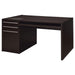 Halston - Office Computer Desk - Premium Computer Desks from CoasterEveryday - Just $369! Shop now at Furniture Wholesale Plus  We are the best furniture store in Nashville, Hendersonville, Goodlettsville, Madison, Antioch, Mount Juliet, Lebanon, Gallatin, Springfield, Murfreesboro, Franklin, Brentwood