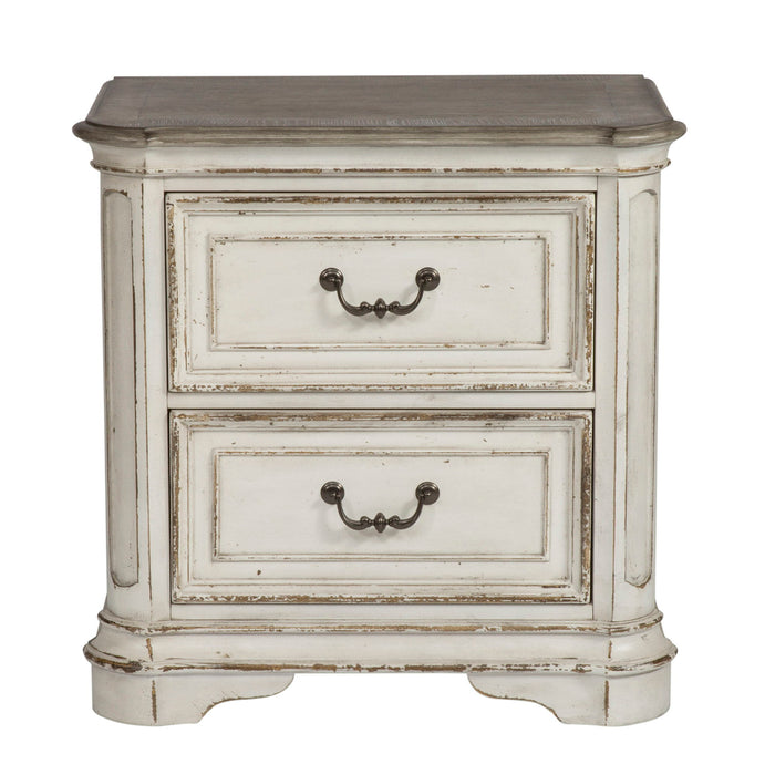 Magnolia Manor - 2 Drawer Night Stand – Accent Nightstands by Liberty Furniture at Furniture Wholesale Plus , Nashville furniture store