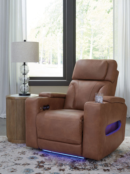 Clean-Slate - Power Recliner / Adj Headrest - Caramel – Reclining Chairs by Signature Design by Ashley® at Furniture Wholesale Plus , Nashville furniture store
