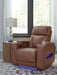 Clean-Slate - Power Recliner / Adj Headrest - Caramel – Reclining Chairs by Signature Design by Ashley® at Furniture Wholesale Plus , Nashville furniture store