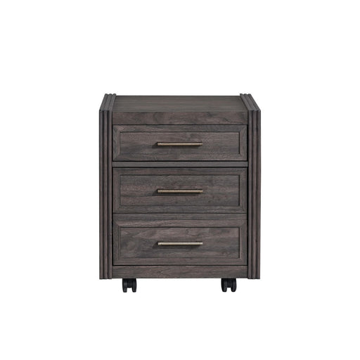 Modern Edge - Castered Filing Cabinet - Caffe – Filing Cabinets by Liberty Furniture at Furniture Wholesale Plus , Nashville furniture store