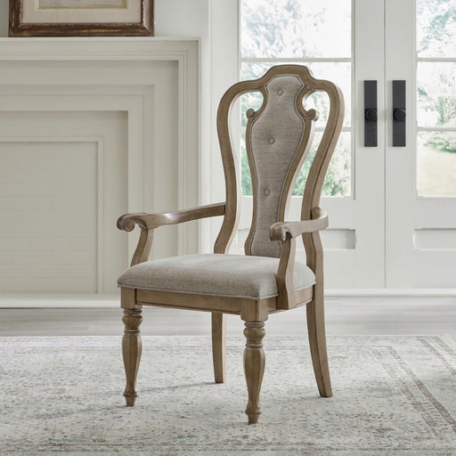 Magnolia Manor - Splat Back Upholstered Chair – Arm Chairs by Liberty Furniture at Furniture Wholesale Plus , Nashville furniture store
