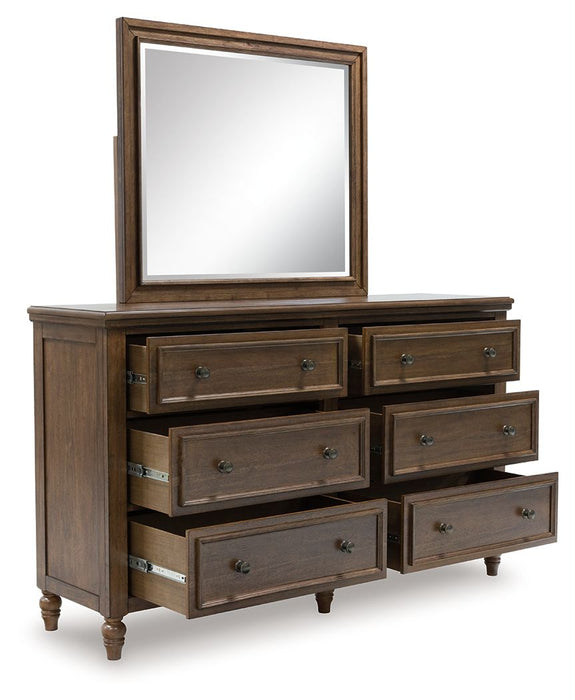 Sturlayne - Dresser And Mirror - Brown – Dresser & Mirror by Benchcraft® at Furniture Wholesale Plus , Nashville furniture store