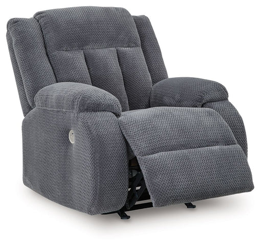 Observation - Power Rocker Recliner - Steel – Rocker Chairs by Signature Design by Ashley® at Furniture Wholesale Plus , Nashville furniture store