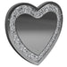 Aiko - Heart Shaped LED Light Wall Mirror - Silver - Premium Wall Mirrors from CoasterEssence - Just $349! Shop now at Furniture Wholesale Plus  We are the best furniture store in Nashville, Hendersonville, Goodlettsville, Madison, Antioch, Mount Juliet, Lebanon, Gallatin, Springfield, Murfreesboro, Franklin, Brentwood