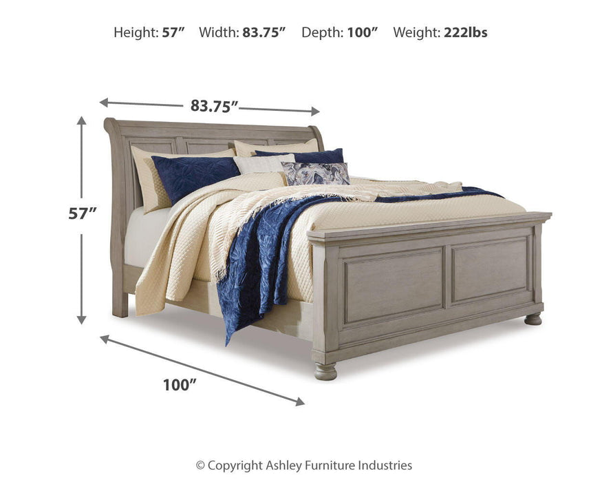 Lettner - Sleigh Bed – Storage Beds by Signature Design by Ashley® at Furniture Wholesale Plus , Nashville furniture store