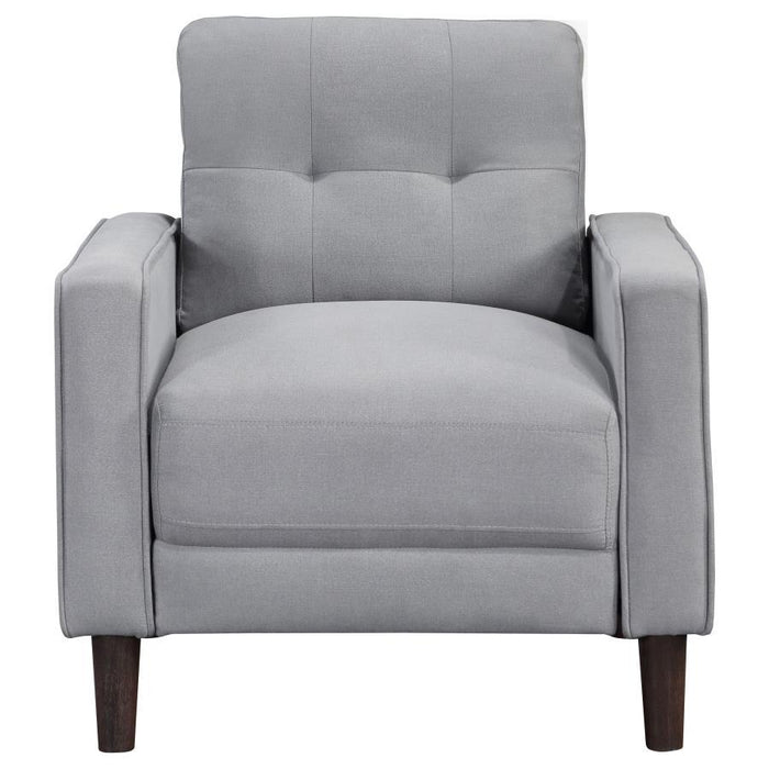 Bowen - Upholstered Track Arm Tufted Accent Chair – Arm Chairs by Coaster Fine Furniture at Furniture Wholesale Plus , Nashville furniture store