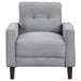 Bowen - Upholstered Track Arm Tufted Accent Chair – Arm Chairs by Coaster Fine Furniture at Furniture Wholesale Plus , Nashville furniture store