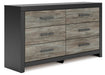 Broachmyn - 3 Pc. - Dresser And 2 Nightstands - Black / Gray – 3 Piece Bedroom Sets by Signature Design by Ashley® at Furniture Wholesale Plus , Nashville furniture store