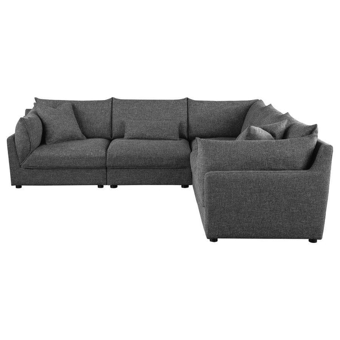 Sasha - Upholstered Modular Sectional – Stationary Sectionals by Coaster Fine Furniture at Furniture Wholesale Plus , Nashville furniture store