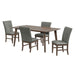 Santa Barbara - Standard Height Dining Set – 5 Piece Dining Room Sets by Elements International at Furniture Wholesale Plus , Nashville furniture store