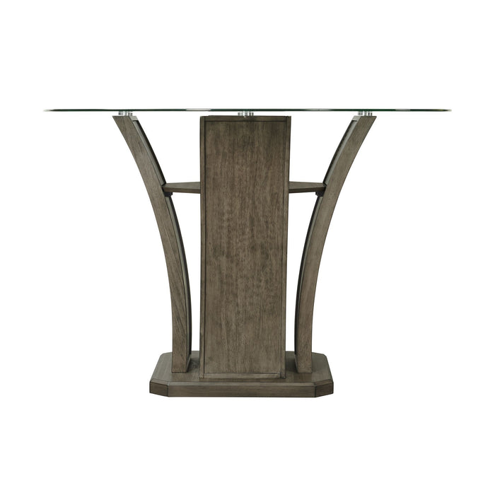 Dapper - Round Counter Height Dining Table – Counter Tables by Elements International at Furniture Wholesale Plus , Nashville furniture store