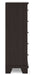 Covetown - Five Drawer Chest - Dark Brown – Accent Chests by Signature Design by Ashley® at Furniture Wholesale Plus , Nashville furniture store