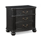 Kingsbury - Nightstand - Black – Accent Nightstands by Crown Mark at Furniture Wholesale Plus , Nashville furniture store