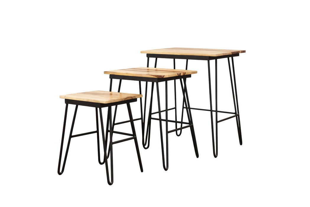 Tristan - Nesting Tables - Light Brown – Nesting Tables by Steve Silver Furniture at Furniture Wholesale Plus , Nashville furniture store