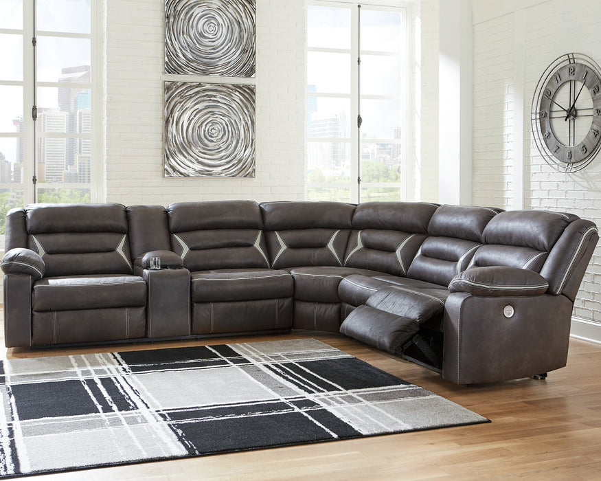 Kincord Power Reclining Sectional - Premium Sectional from Ashley Furniture - Just $1728.45! Shop now at Furniture Wholesale Plus  We are the best furniture store in Nashville, Hendersonville, Goodlettsville, Madison, Antioch, Mount Juliet, Lebanon, Gallatin, Springfield, Murfreesboro, Franklin, Brentwood