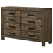 Woodmont - 8-Drawer Dresser – Dressers by CoasterEveryday at Furniture Wholesale Plus , Nashville furniture store