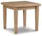 Gerianne - Square End Table - Brown – End Tables by Signature Design by Ashley® at Furniture Wholesale Plus , Nashville furniture store