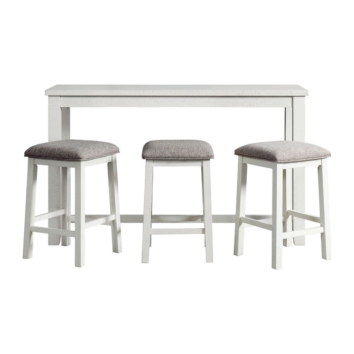Stone - Occasional Bar Table Single Pack – 4 Piece Dining Room Sets by Elements International at Furniture Wholesale Plus , Nashville furniture store