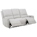 Sylmar - Chenille Upholstered Power Reclining Sofa - Dove Gray – Reclining Sofas by Coaster Fine Furniture at Furniture Wholesale Plus , Nashville furniture store