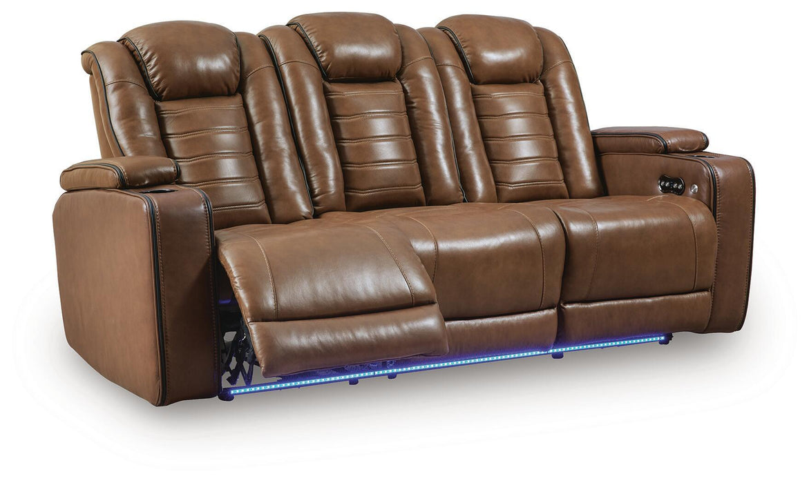 Gruaro - Power Reclining Sofa With Adjustable Headrest - Amber – Reclining Sofas by Signature Design by Ashley® at Furniture Wholesale Plus , Nashville furniture store