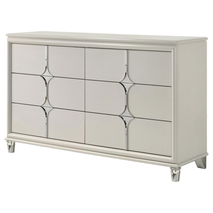 Olivia - 6-Drawer Dresser – Dressers by Coaster Fine Furniture at Furniture Wholesale Plus , Nashville furniture store