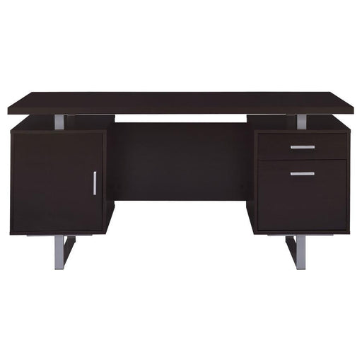 Lawtey - 2-Drawer Computer Desk - Premium Computer Desks from CoasterEveryday - Just $349! Shop now at Furniture Wholesale Plus  We are the best furniture store in Nashville, Hendersonville, Goodlettsville, Madison, Antioch, Mount Juliet, Lebanon, Gallatin, Springfield, Murfreesboro, Franklin, Brentwood