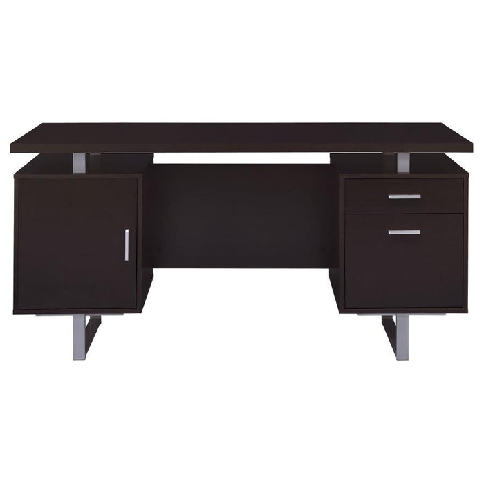 Lawtey - 2-Drawer Computer Desk - Premium Computer Desks from CoasterEveryday - Just $349! Shop now at Furniture Wholesale Plus  We are the best furniture store in Nashville, Hendersonville, Goodlettsville, Madison, Antioch, Mount Juliet, Lebanon, Gallatin, Springfield, Murfreesboro, Franklin, Brentwood