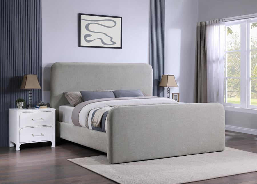 Wren - Upholstered Platform Bed – Upholstered Beds by Coaster Fine Furniture at Furniture Wholesale Plus , Nashville furniture store
