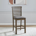 Brook Bay - Upholstered Ladder Back Counter Chair (RTA) – Counter Chairs by Liberty Furniture at Furniture Wholesale Plus , Nashville furniture store