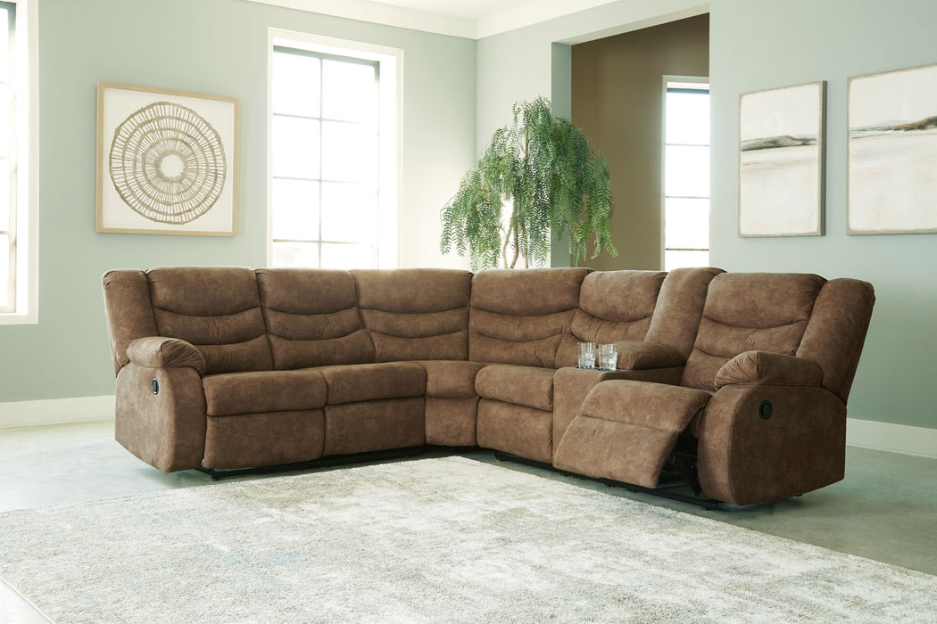 Partymate - Reclining Sectional – Reclining Sectionals by Signature Design by Ashley® at Furniture Wholesale Plus , Nashville furniture store