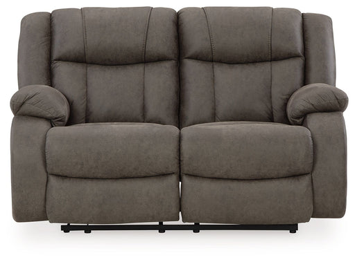 First Base - Reclining Loveseat - Gunmetal – Reclining Loveseats by Signature Design by Ashley® at Furniture Wholesale Plus , Nashville furniture store