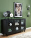 Rowanbeck - Dining Room Server - Black – Servers by Signature Design by Ashley® at Furniture Wholesale Plus , Nashville furniture store