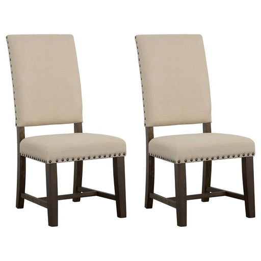 Twain - Upholstered Dining Side Chairs (Set of 2) - Premium Chair Sets from CoasterEssence - Just $389! Shop now at Furniture Wholesale Plus  We are the best furniture store in Nashville, Hendersonville, Goodlettsville, Madison, Antioch, Mount Juliet, Lebanon, Gallatin, Springfield, Murfreesboro, Franklin, Brentwood