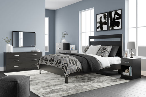 Finch - Six Drawer Dresser - Black – Dressers by Signature Design by Ashley® at Furniture Wholesale Plus , Nashville furniture store