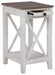 Adalane - Accent Table - White / Gray – Accent Tables by Signature Design by Ashley® at Furniture Wholesale Plus , Nashville furniture store