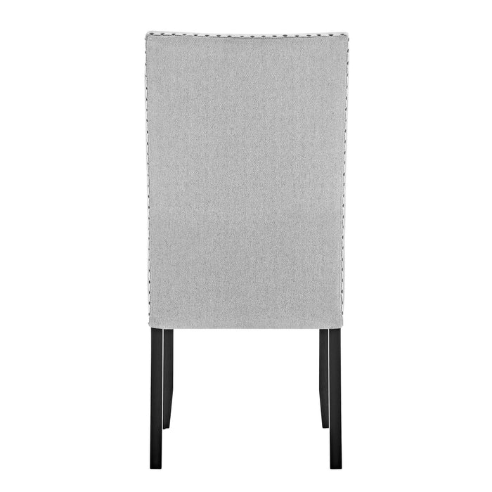 Varley - Side Chair (Set of 2) - Gray – Chair Sets by Crown Mark at Furniture Wholesale Plus , Nashville furniture store
