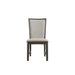 Grady - Slat Back Side Chair (Set of 2) - Dark Walnut – Chair Sets by Elements International at Furniture Wholesale Plus , Nashville furniture store