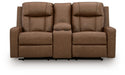 Mackmenville - Double Reclining Loveseat With Console – Reclining Loveseats by Benchcraft® at Furniture Wholesale Plus , Nashville furniture store