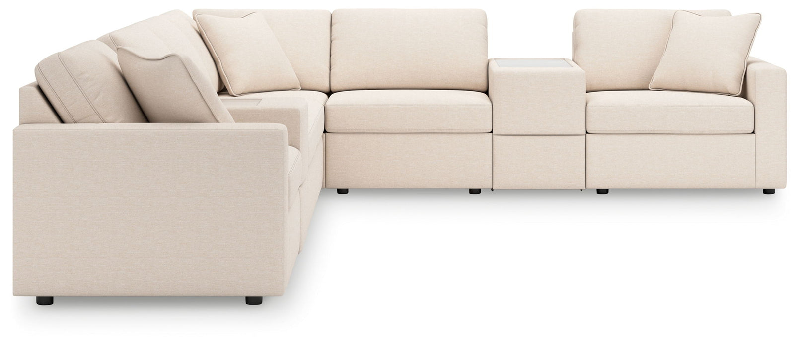Modmax - Oyster - Sectional – Stationary Sectionals by Signature Design by Ashley® at Furniture Wholesale Plus , Nashville furniture store