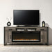 Fireplace TV Consoles - 686 78" Console With Fire FTS - Brown – Fireplace TV Stands by Liberty Furniture at Furniture Wholesale Plus , Nashville furniture store