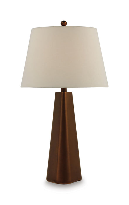 Jendale - Metal Table Lamp - Bronze Finish – Table Lamps by Signature Design by Ashley® at Furniture Wholesale Plus , Nashville furniture store