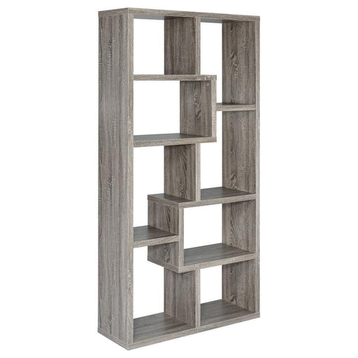 Theo - 6-Shelf Bookshelf - Premium Standard Bookcases from CoasterEveryday - Just $249! Shop now at Furniture Wholesale Plus  We are the best furniture store in Nashville, Hendersonville, Goodlettsville, Madison, Antioch, Mount Juliet, Lebanon, Gallatin, Springfield, Murfreesboro, Franklin, Brentwood
