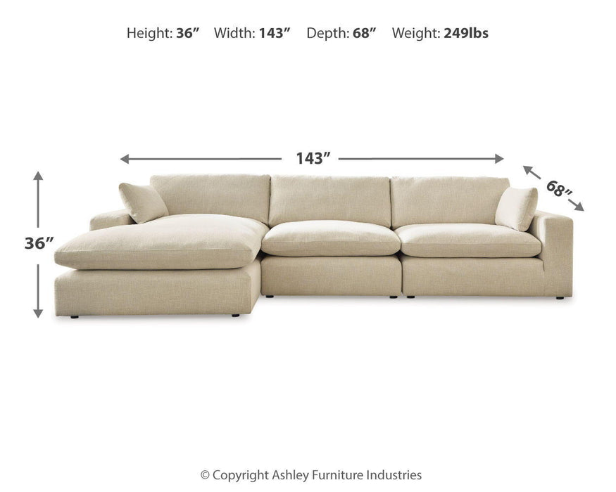 Elyza - Sectional – Stationary Sectionals by Benchcraft® at Furniture Wholesale Plus , Nashville furniture store